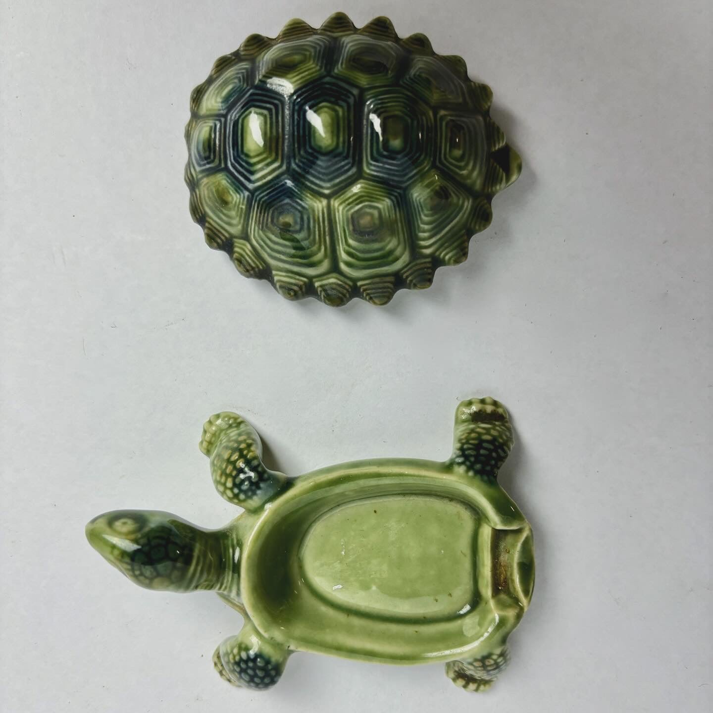 Turtle Trinket Box by Wade Pottery