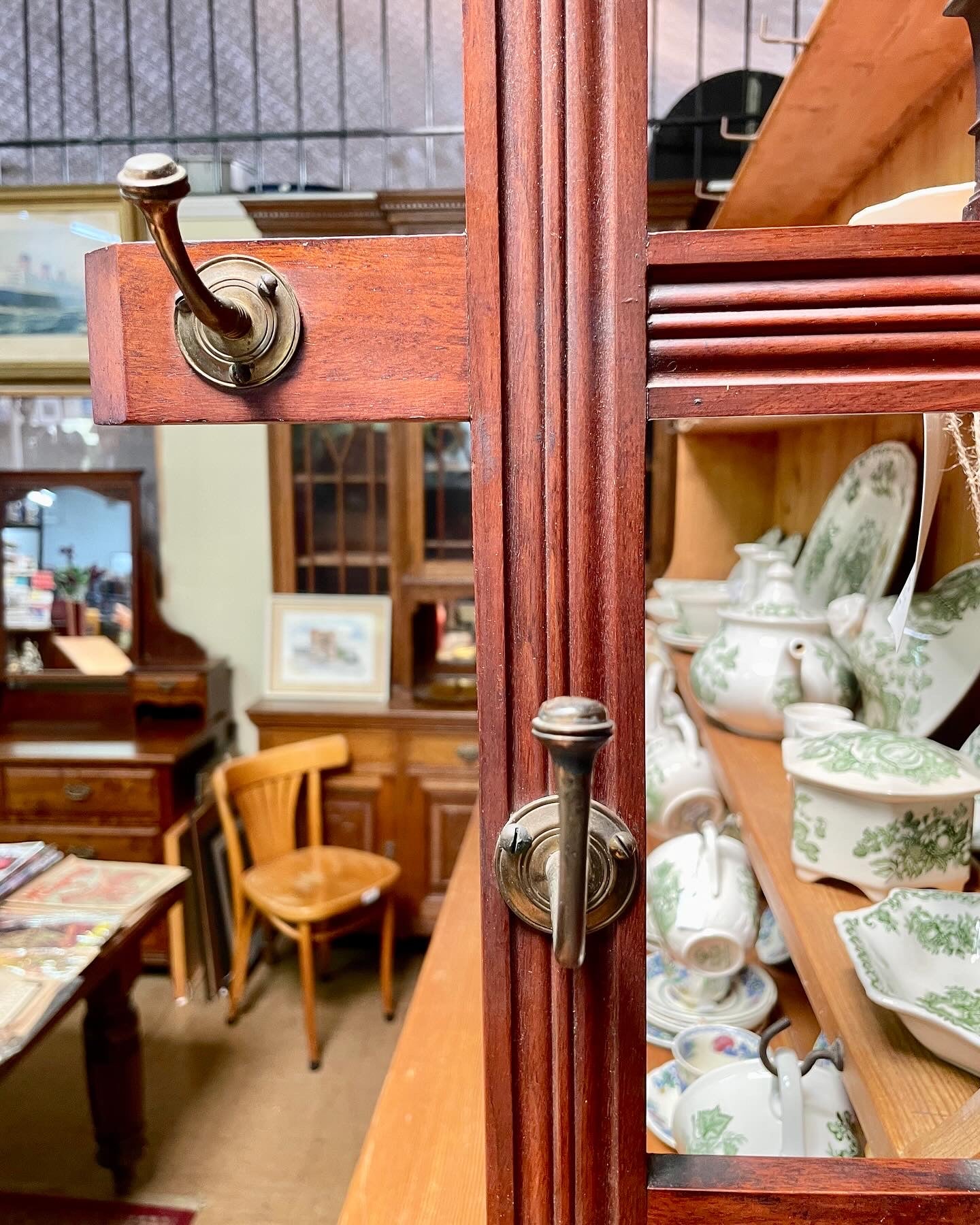 Antique Victorian Oak Hallstand