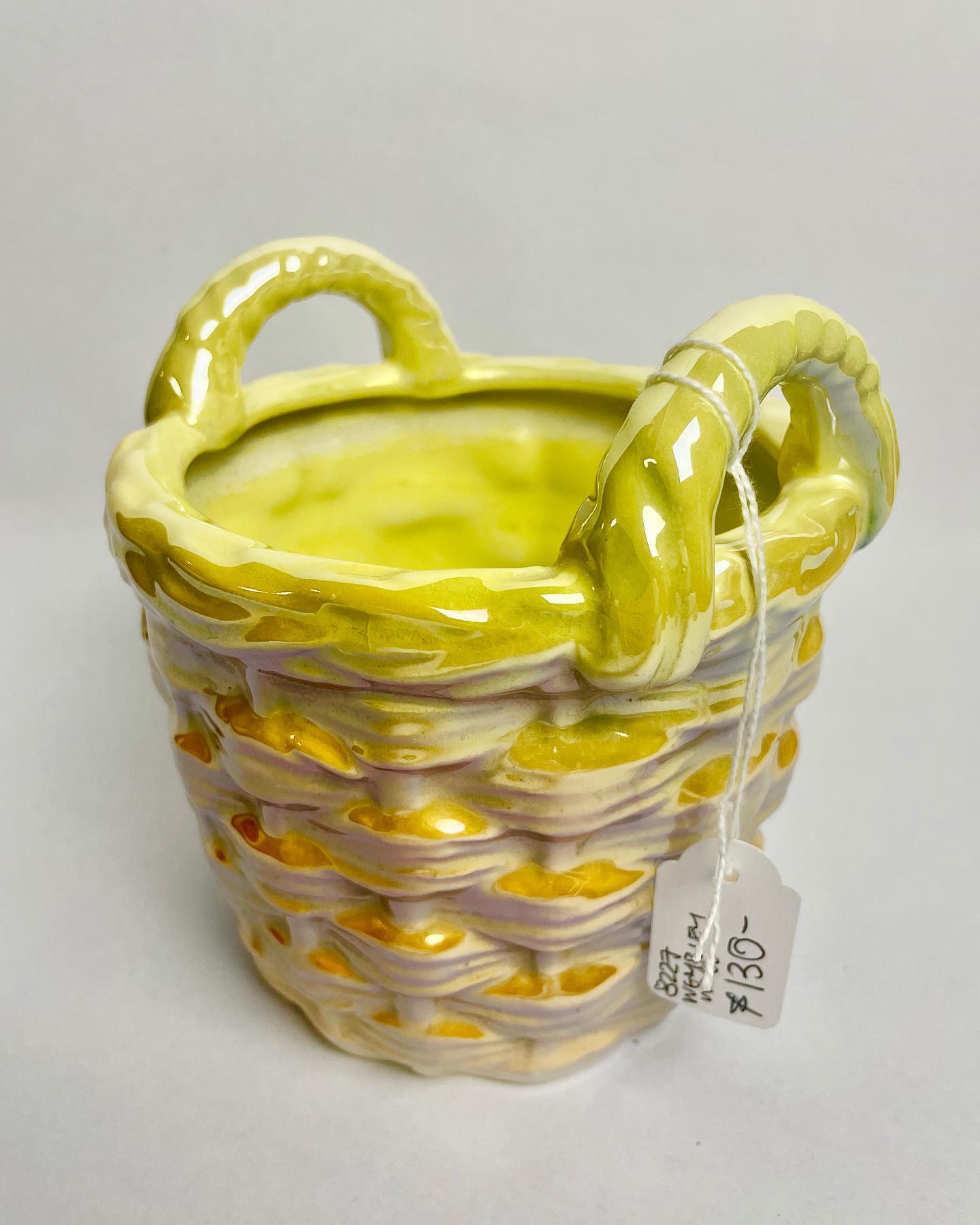 Wembley Ware lustre basket