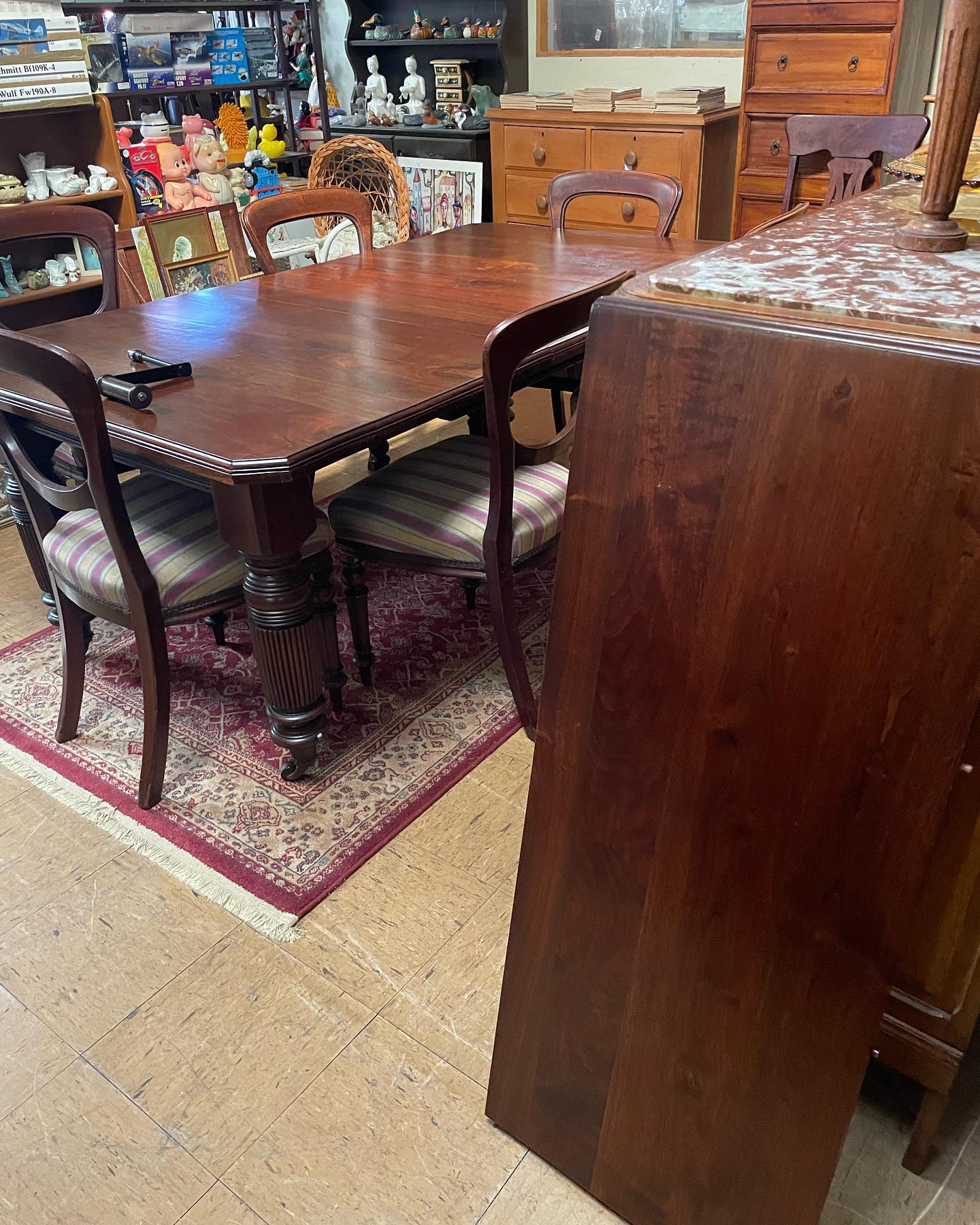 Victorian dining suite