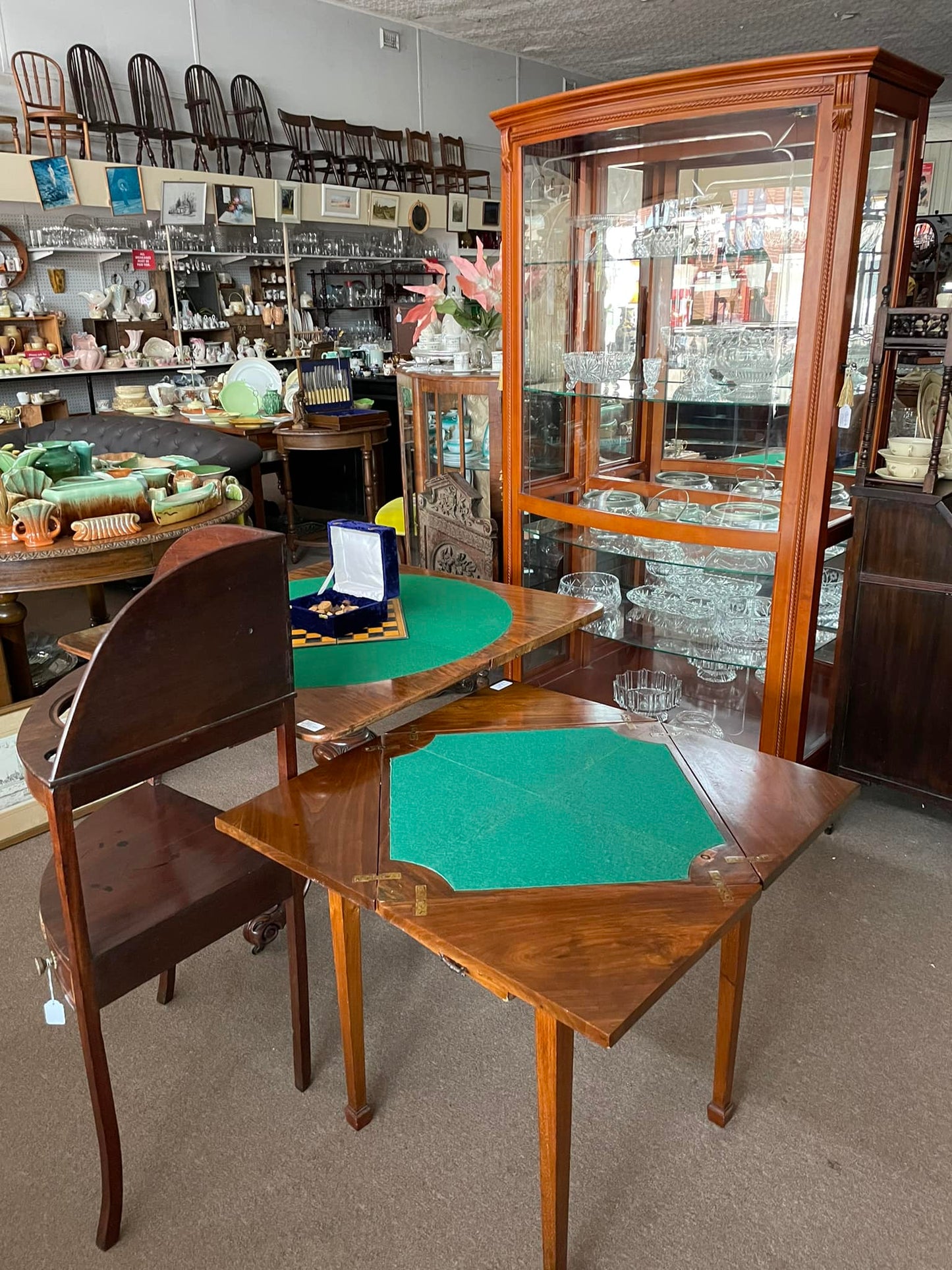 Edwardian museum gaming table