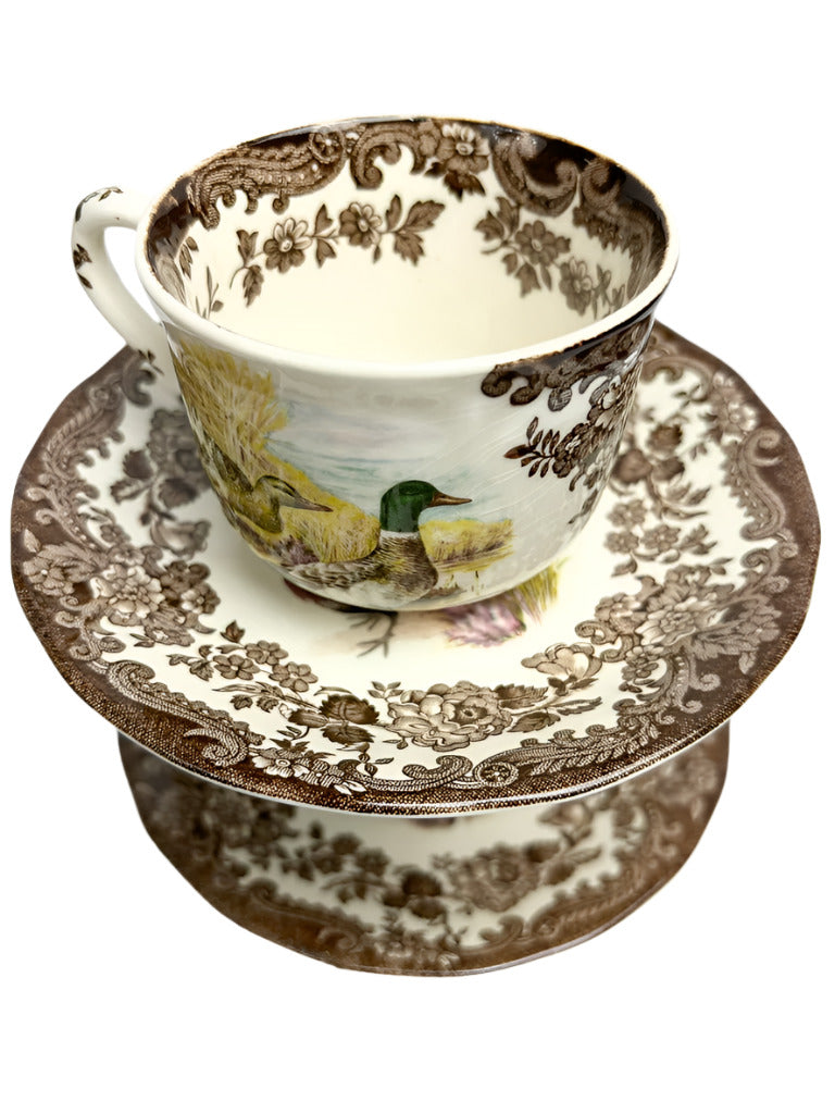 Vintage Royal Worcester Palissy Game series (Birds) six service set (36 pieces)