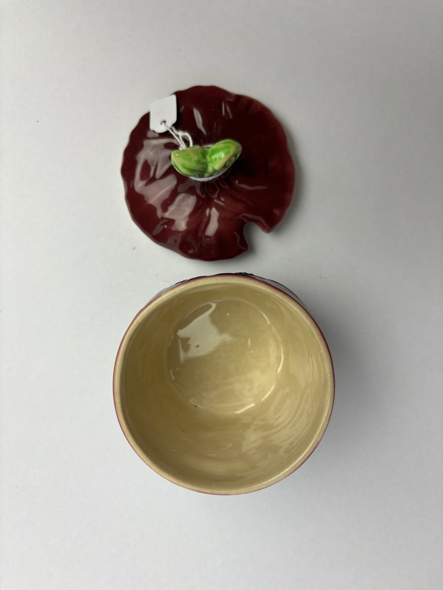 Anemone Majolica Jam Jar by Shorter & Son
