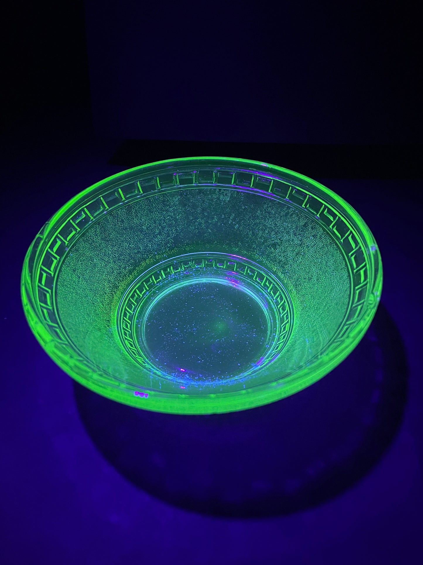 Small Uranium Glass Bowl
