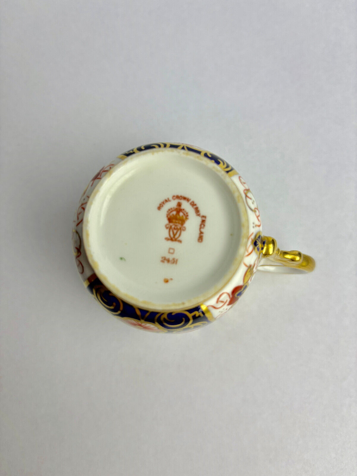 Royal Crown Derby England Duo Teacup and Saucer 2451
