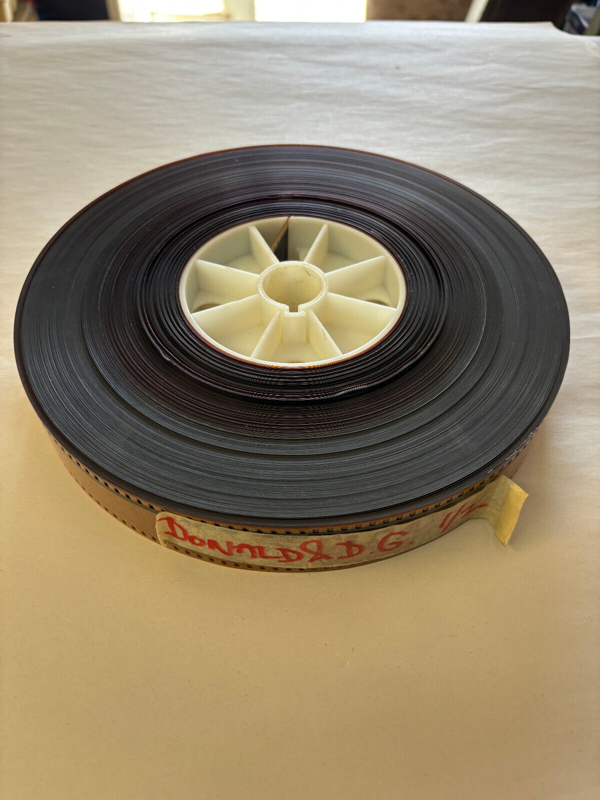 VINTAGE DONALD DUCK 35mm FILM REEL CARTOON Mr Duck Steps Out 1940