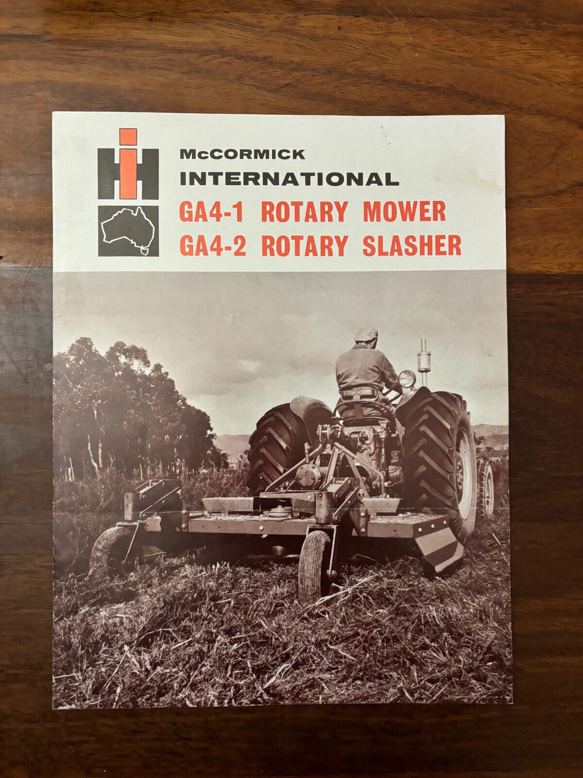 MCCORMICK INTERNATIONAL GA4-1 ROTARY MOWER GA4-2 ROTARY SLASHER brochure