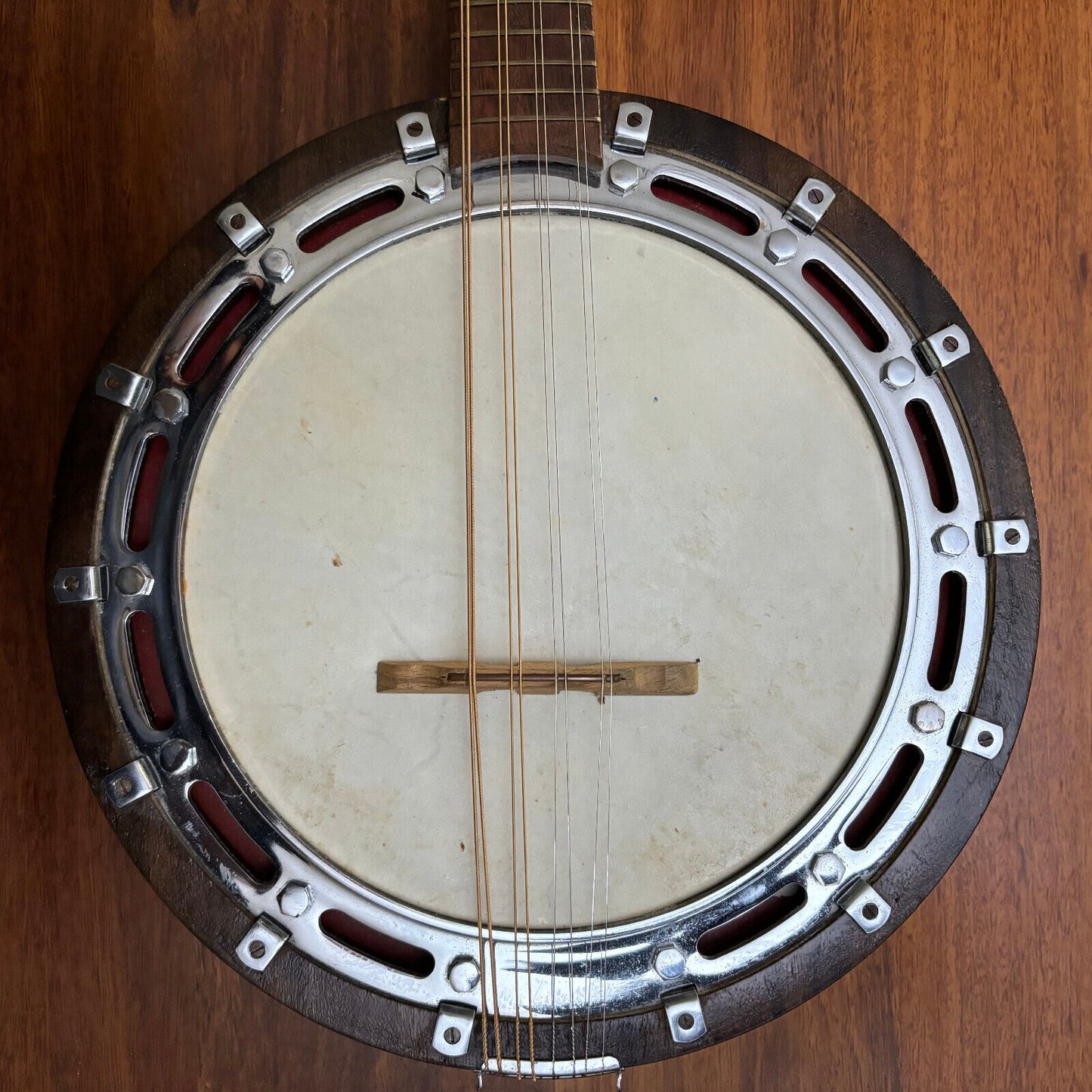 1940’s Banjo Mandolin in fully restored condition with original case