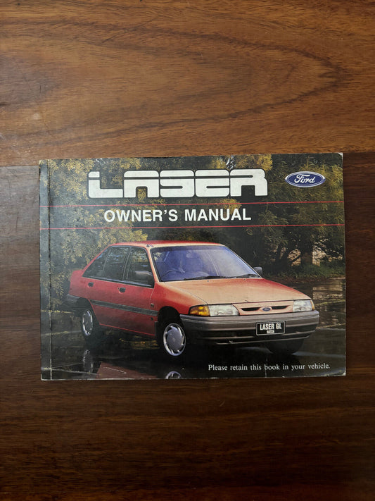 Ford Laser Owner's Instruction Manual