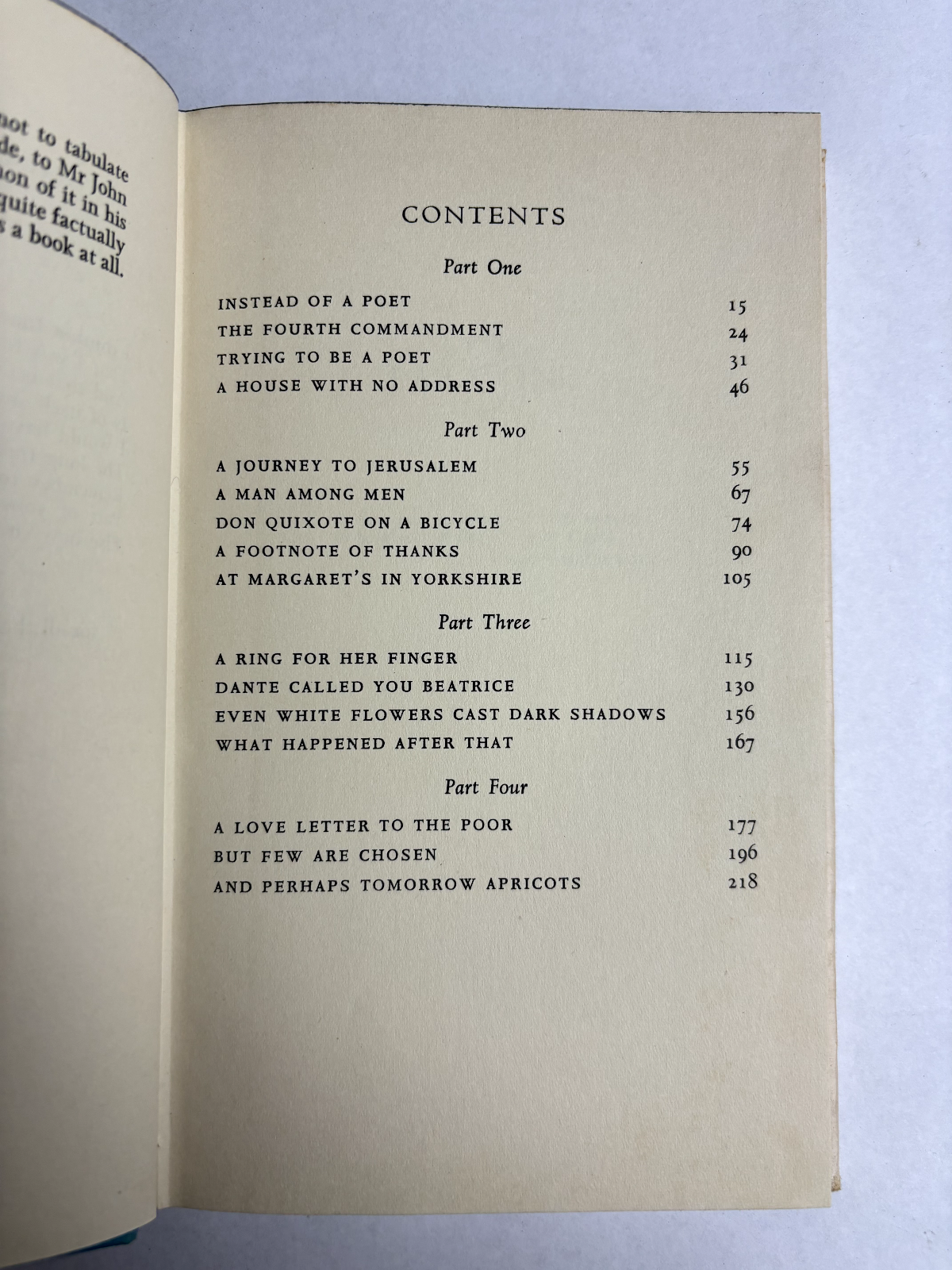 Dante called you Beatrice Paul Potts Hardcover 1961
