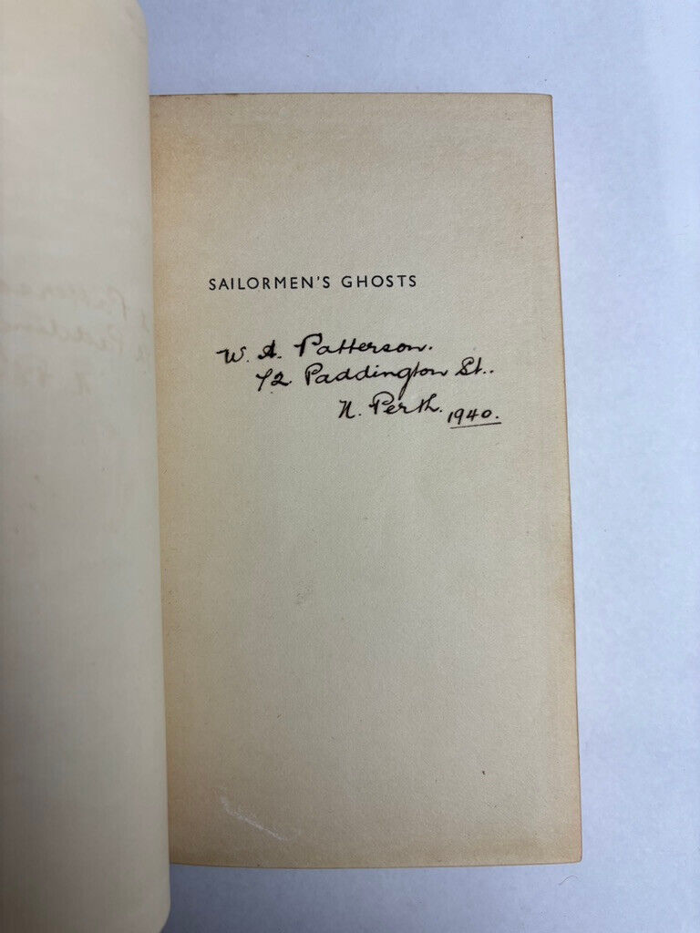 Sailormen's Ghosts by Malcolm Uren 2nd Edition (Hardcover, 1940) Illustrated