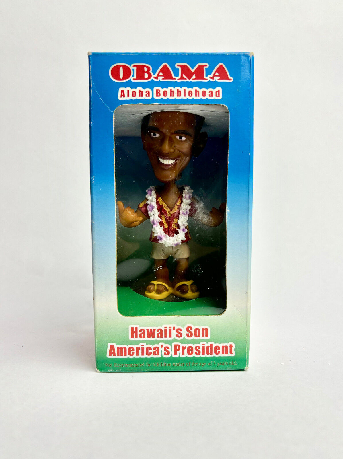 Barack Obama Aloha Bobblehead - Hawaii's Son America's President