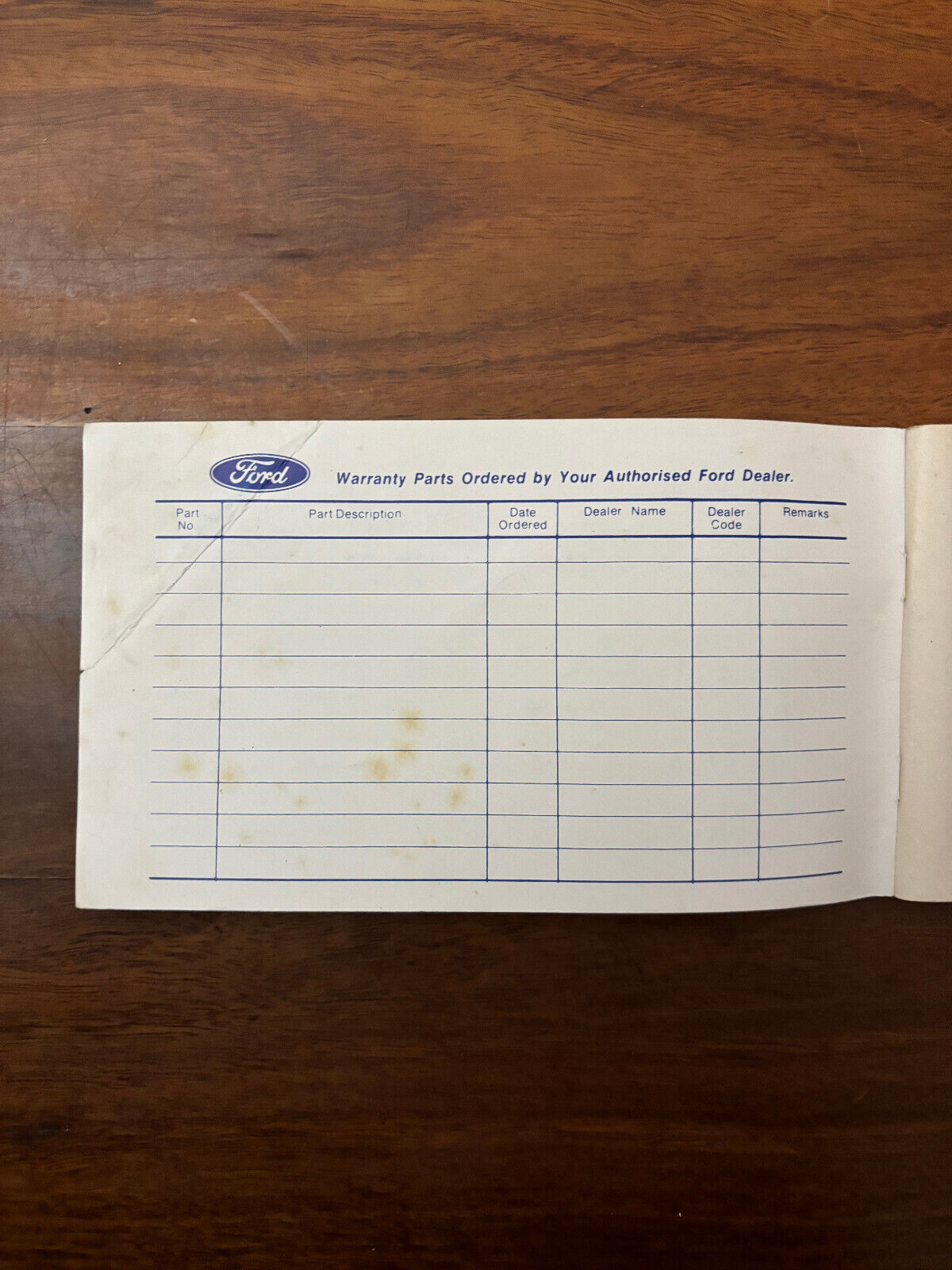 1984 KB FORD LASER Owner's Handbook