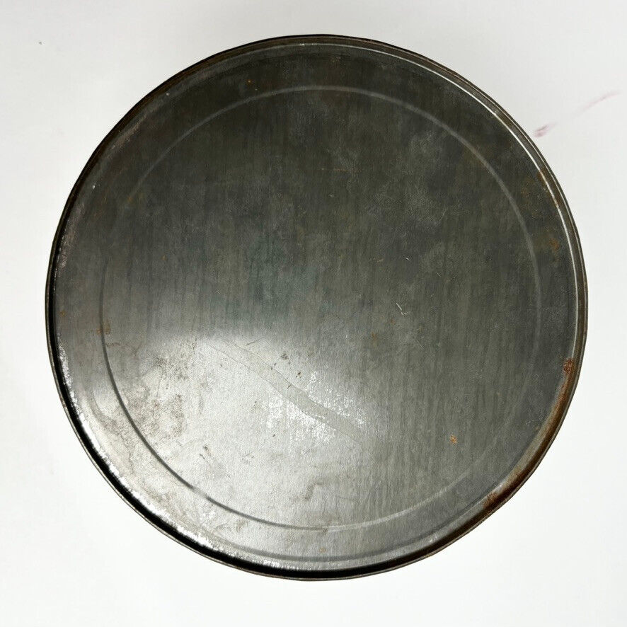 Vintage Crest Sports Can Ice Cream Tin