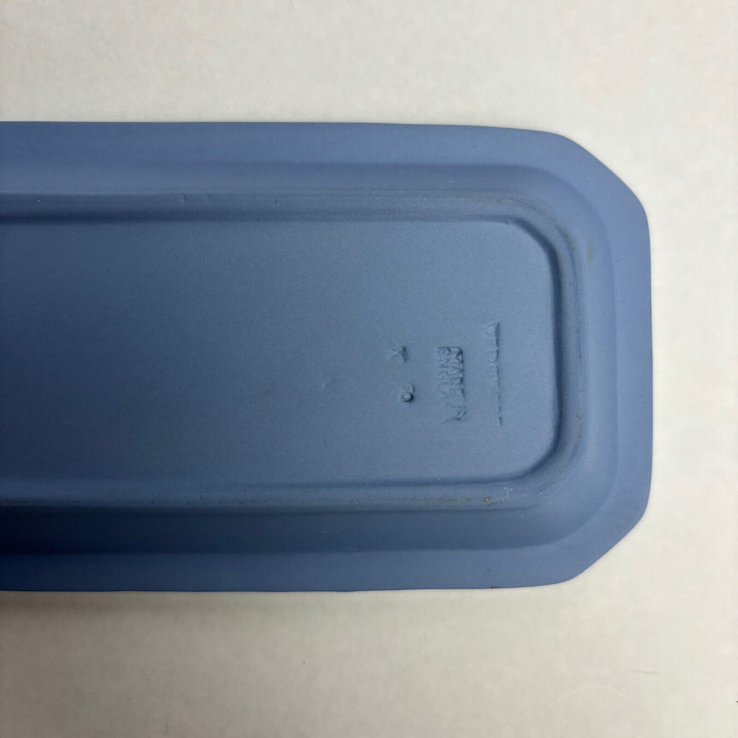 Antique Wedgwood Blue Rectangular Plate