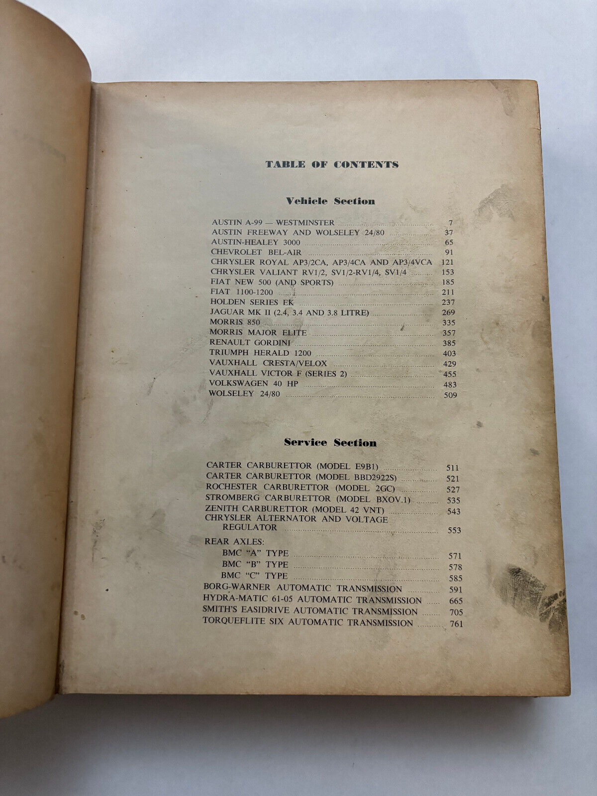 AUTOSERV - BOOK IV - 1963