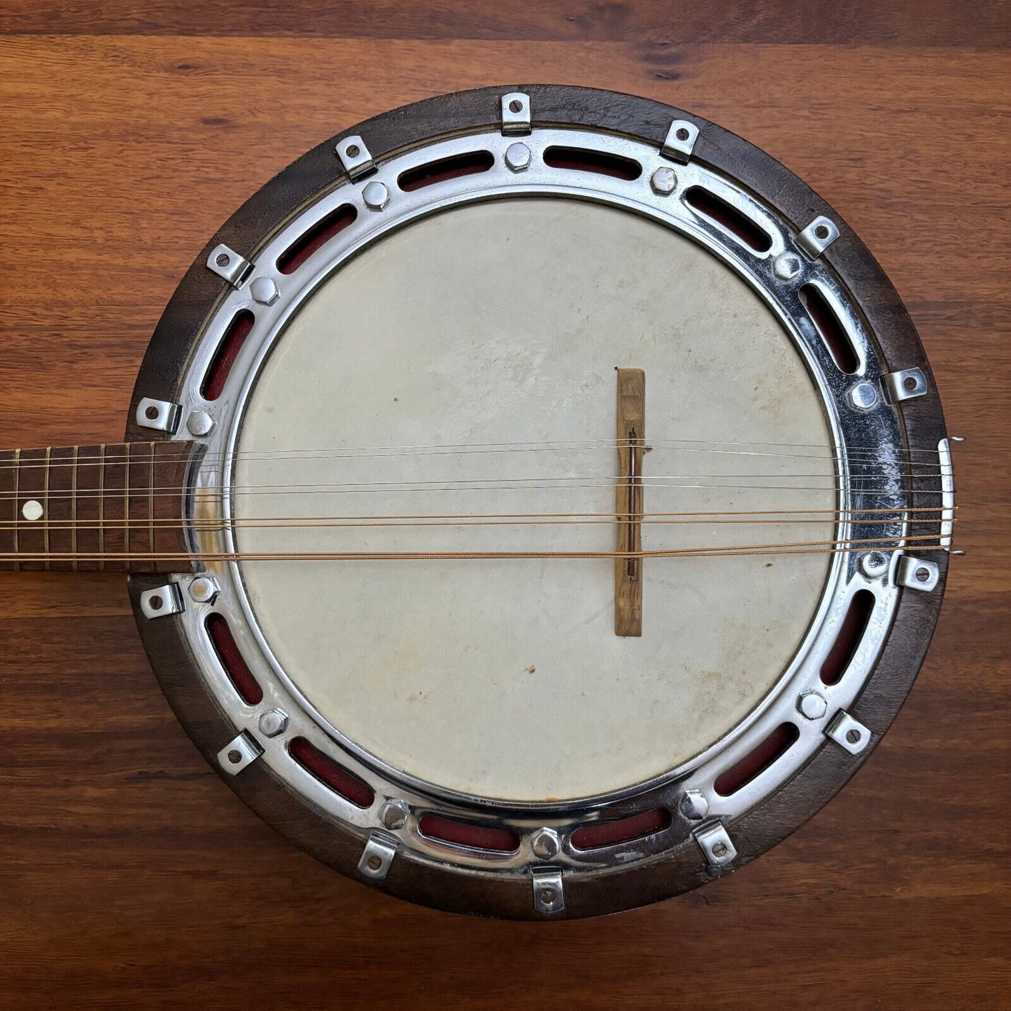 1940’s Banjo Mandolin in fully restored condition with original case
