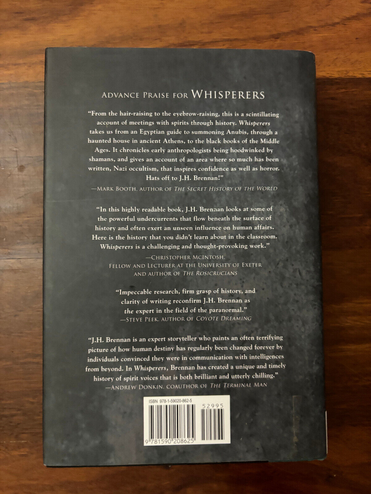 Whisperers The Secret History of the Spirit World by JH Brennan