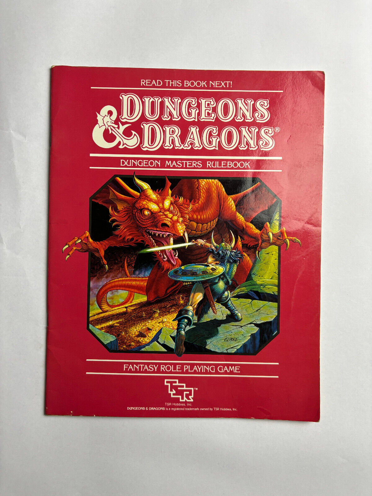 Vintage Dungeons & Dragons Players Manual D Masters Rulebook Basic Set of 2 1983