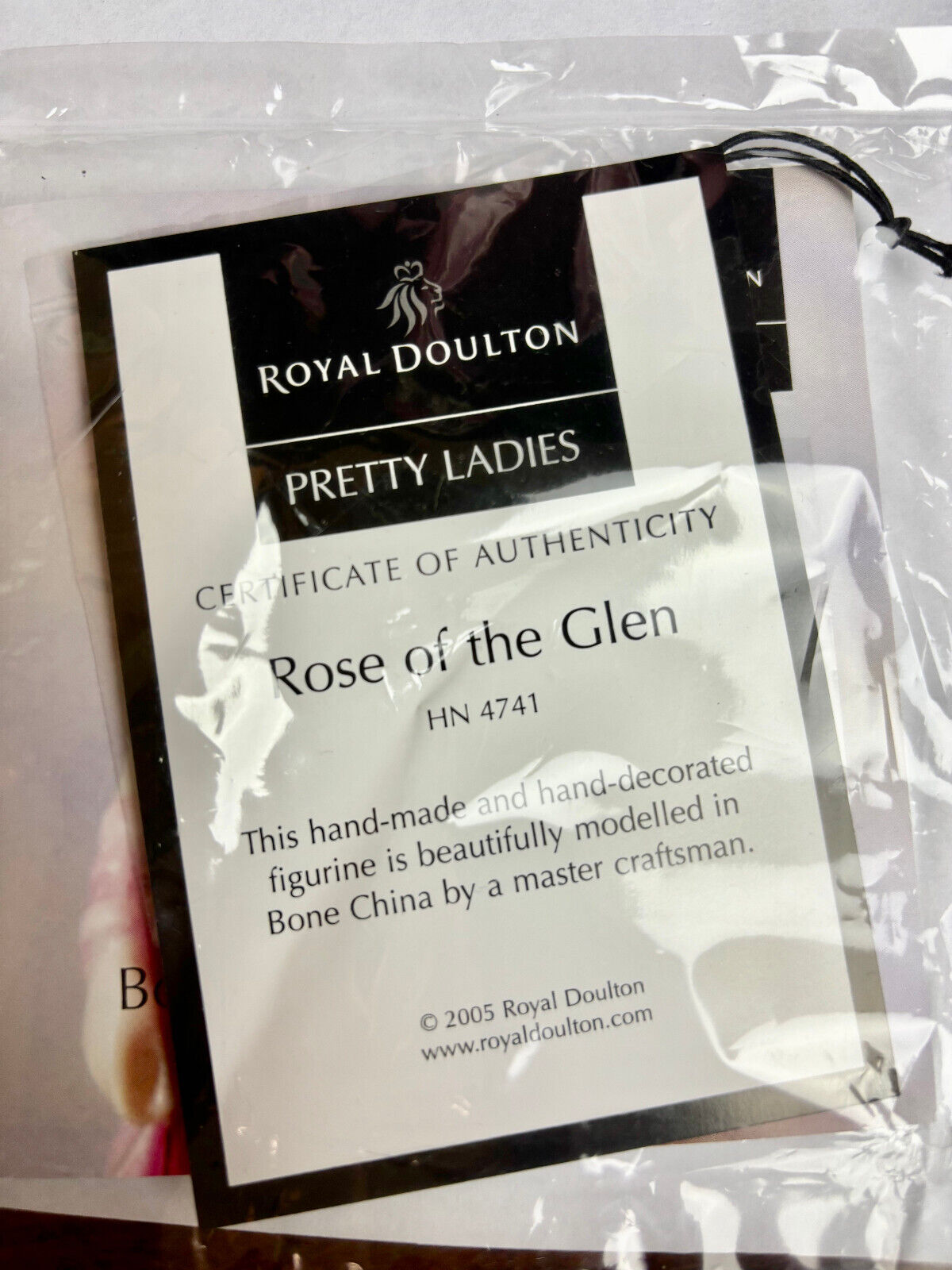 Royal Doulton Rose of the Glen HN 4741 (boxed)