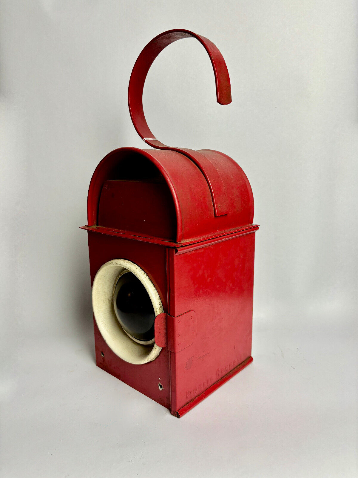 Vintage Red Railway Lantern (extra large)