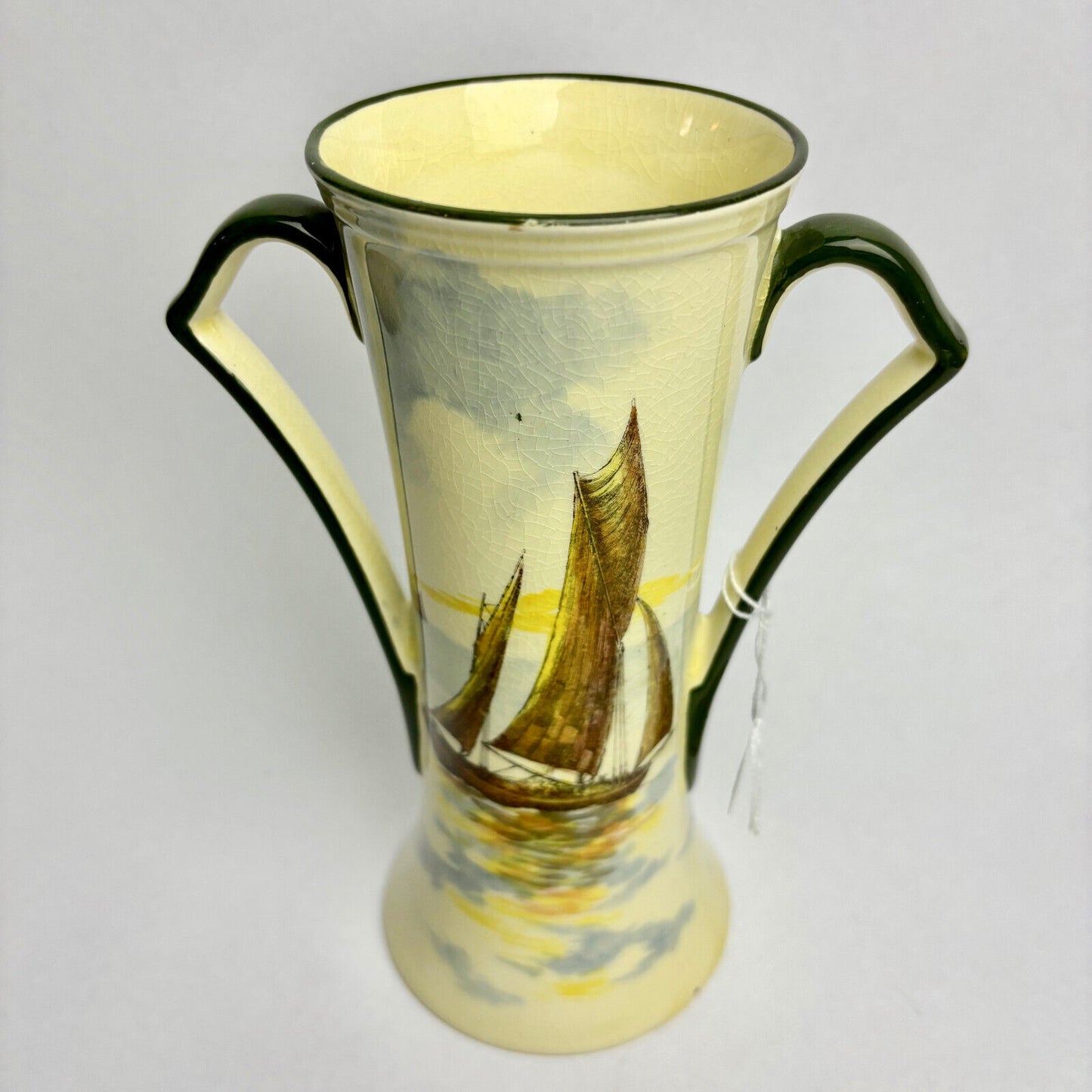 Royal Doulton Series Ware Sailboats Two-handled Ewer 20cm tall
