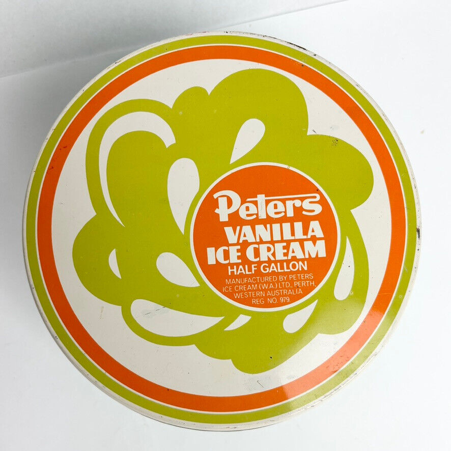 Vintage Peters Ice Cream Tin