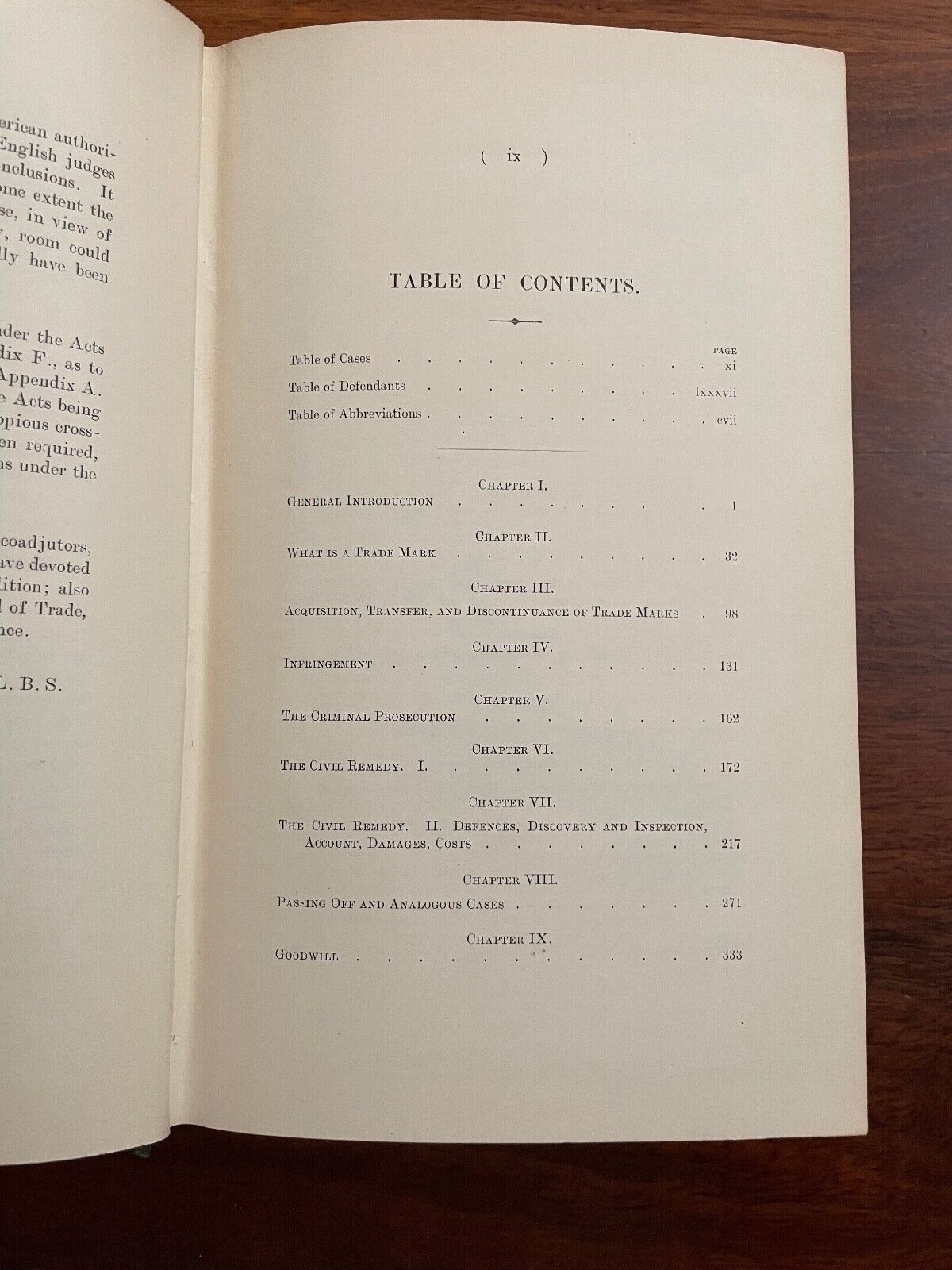 Sebastian's Law of Trade Marks Fifth Edition (Hardcover, 1911)