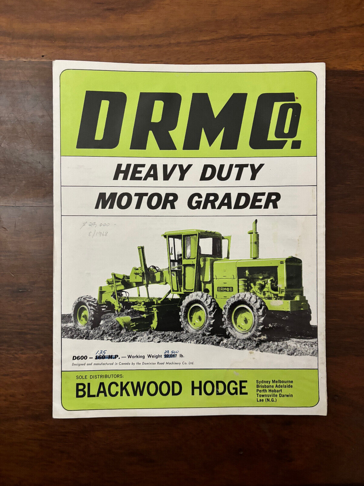 DRM Co Heavy Duty Loader Sales Brochure