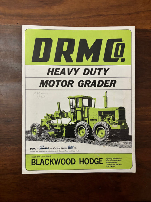 DRM Co Heavy Duty Loader Sales Brochure