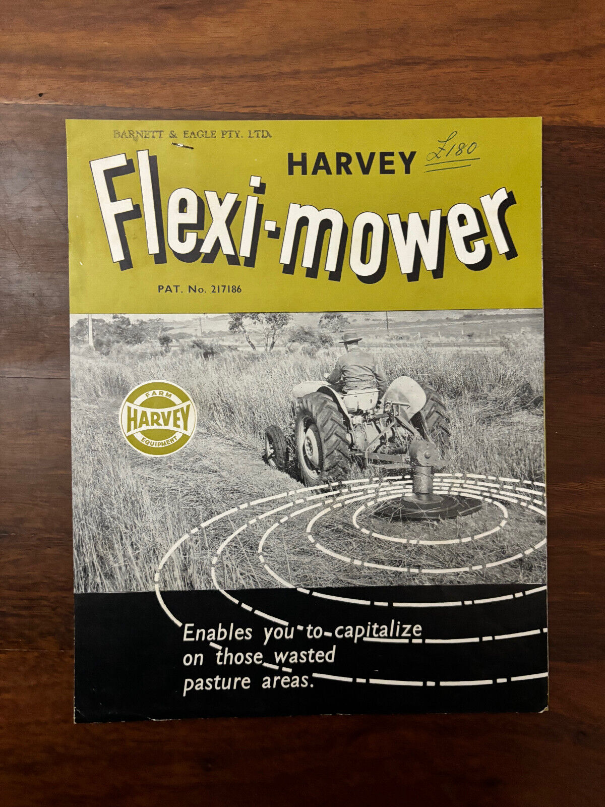 Harvey Flexi-Mower Sales Brochure