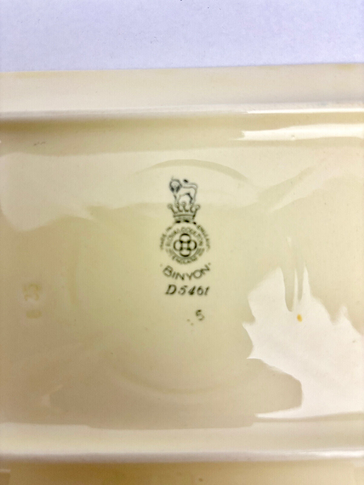 Royal Doulton "Binyon" Butter Dish