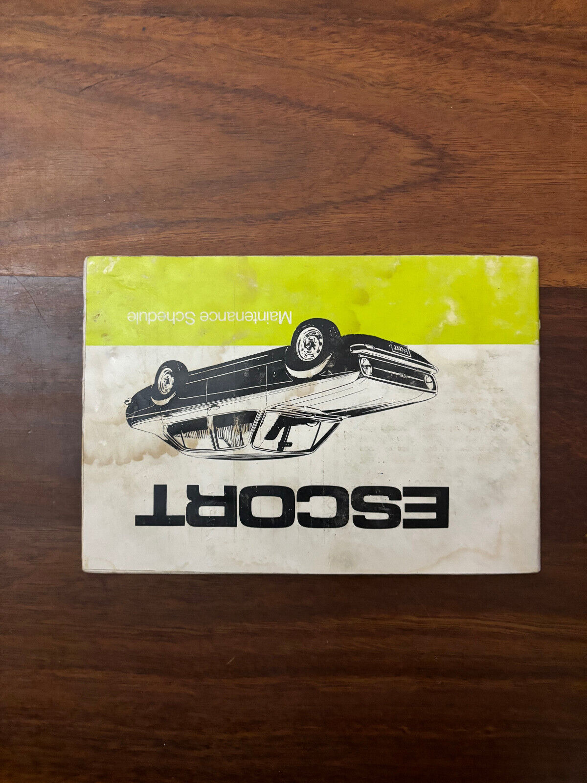 Ford Escort Operation Manual