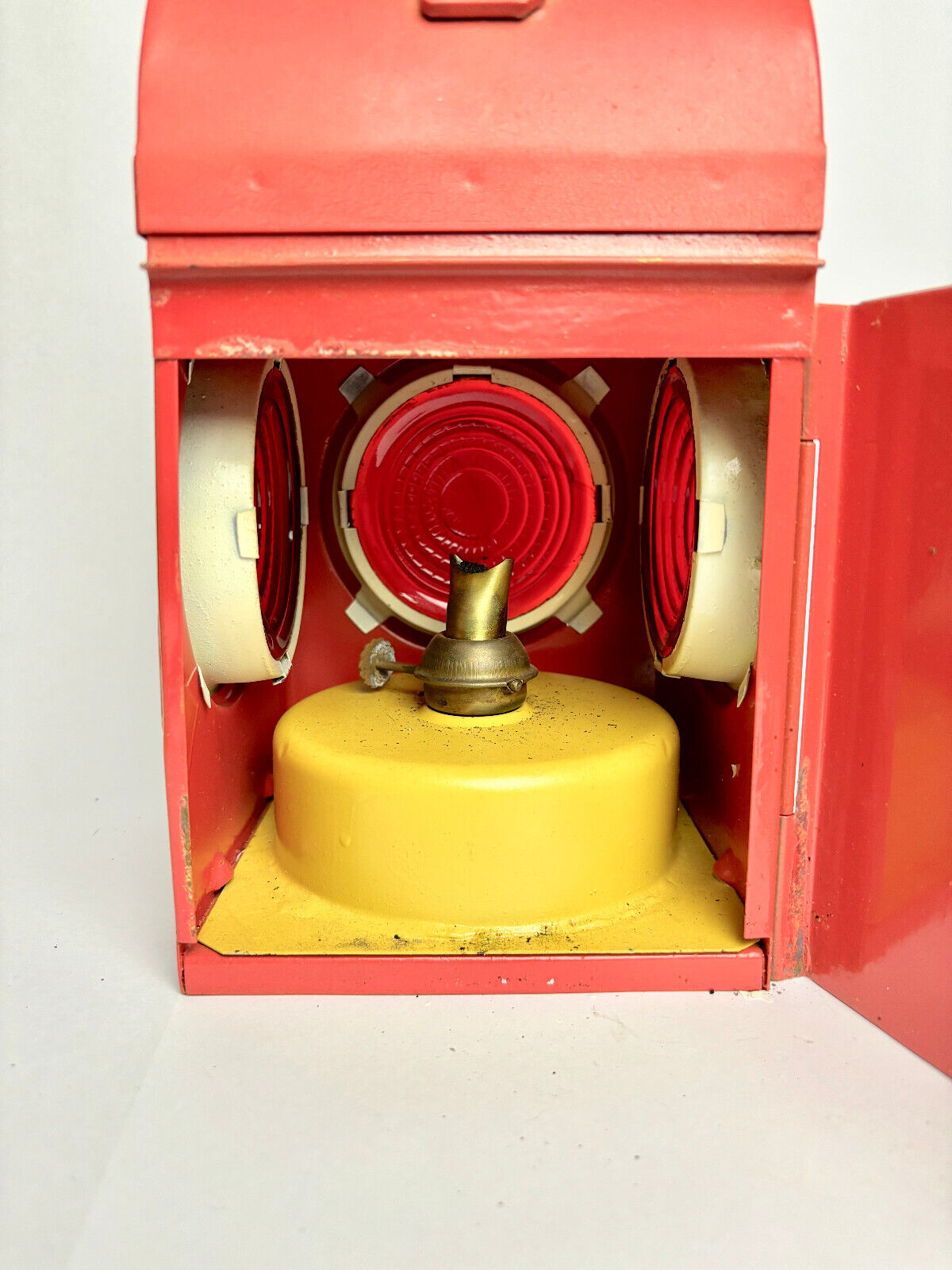 Vintage Red Railway Lantern