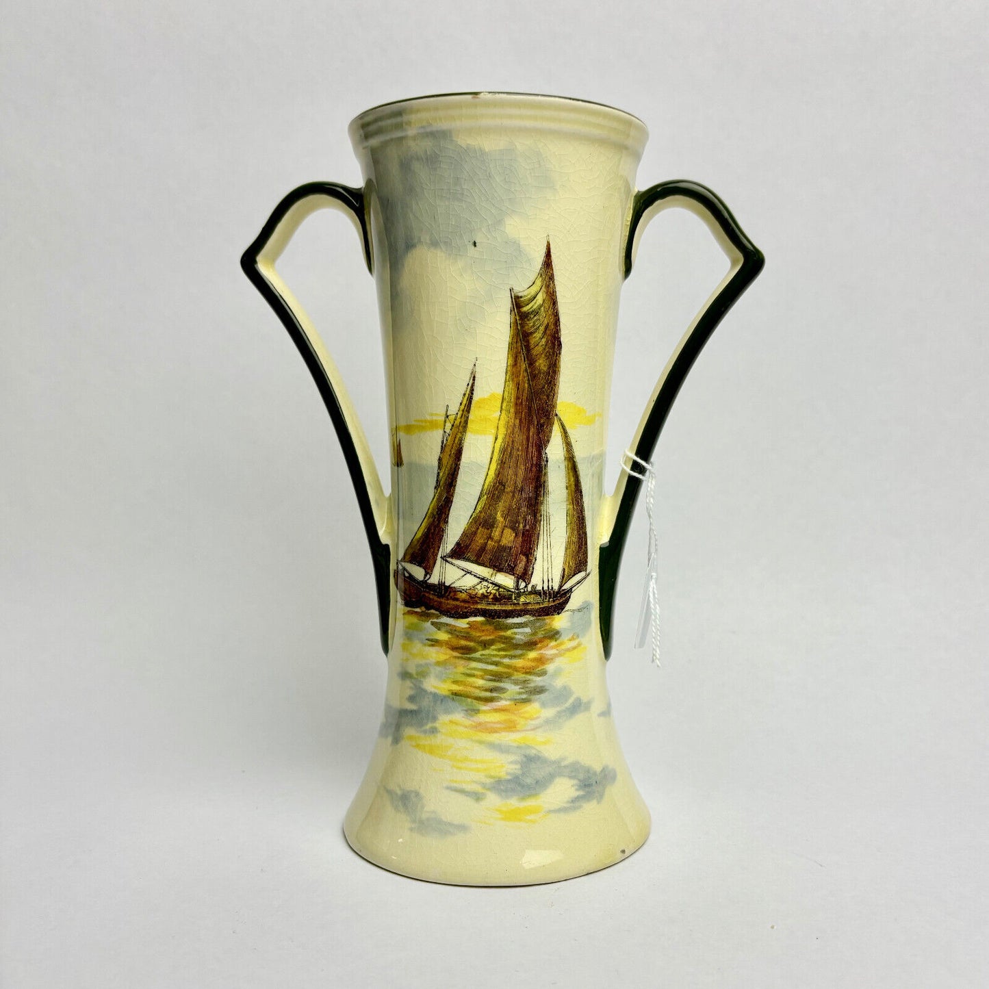 Royal Doulton Series Ware Sailboats Two-handled Ewer 20cm tall