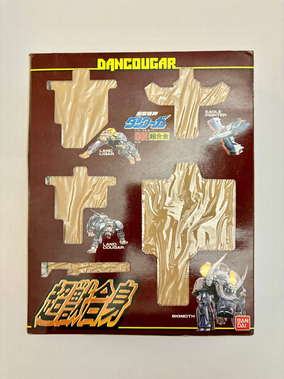 BANDAI Chogokin Dancougar DX GC-30 Vintage Action Figure 1985 Popy Japan