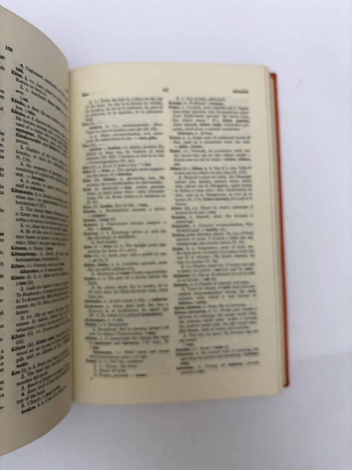 A Dictionary Of The Maori Language by Williams 1971