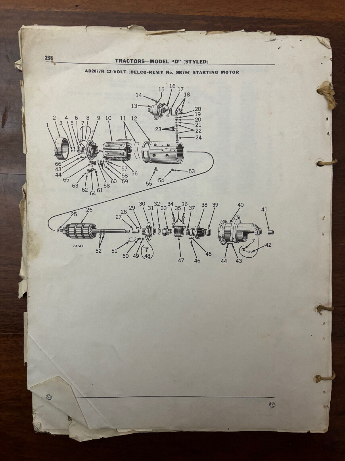 John Deere Tractors Model D manual (pages 153-208)