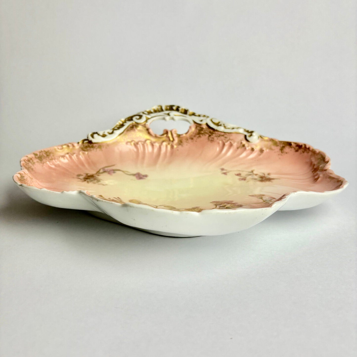 Antique Fancy Pink Plate
