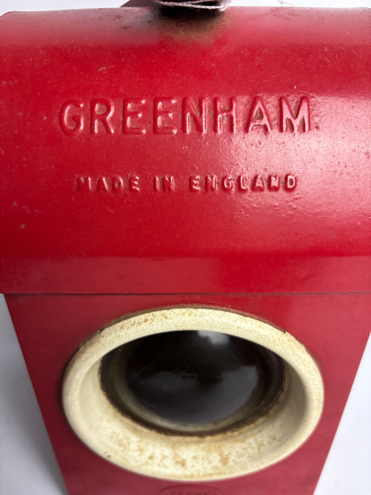 Vintage Red Railway Lantern