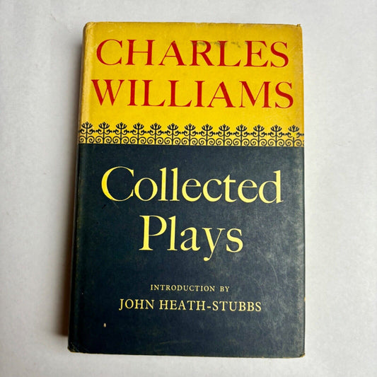 Collected Plays by Williams, Charles (Hardcover, 1963)