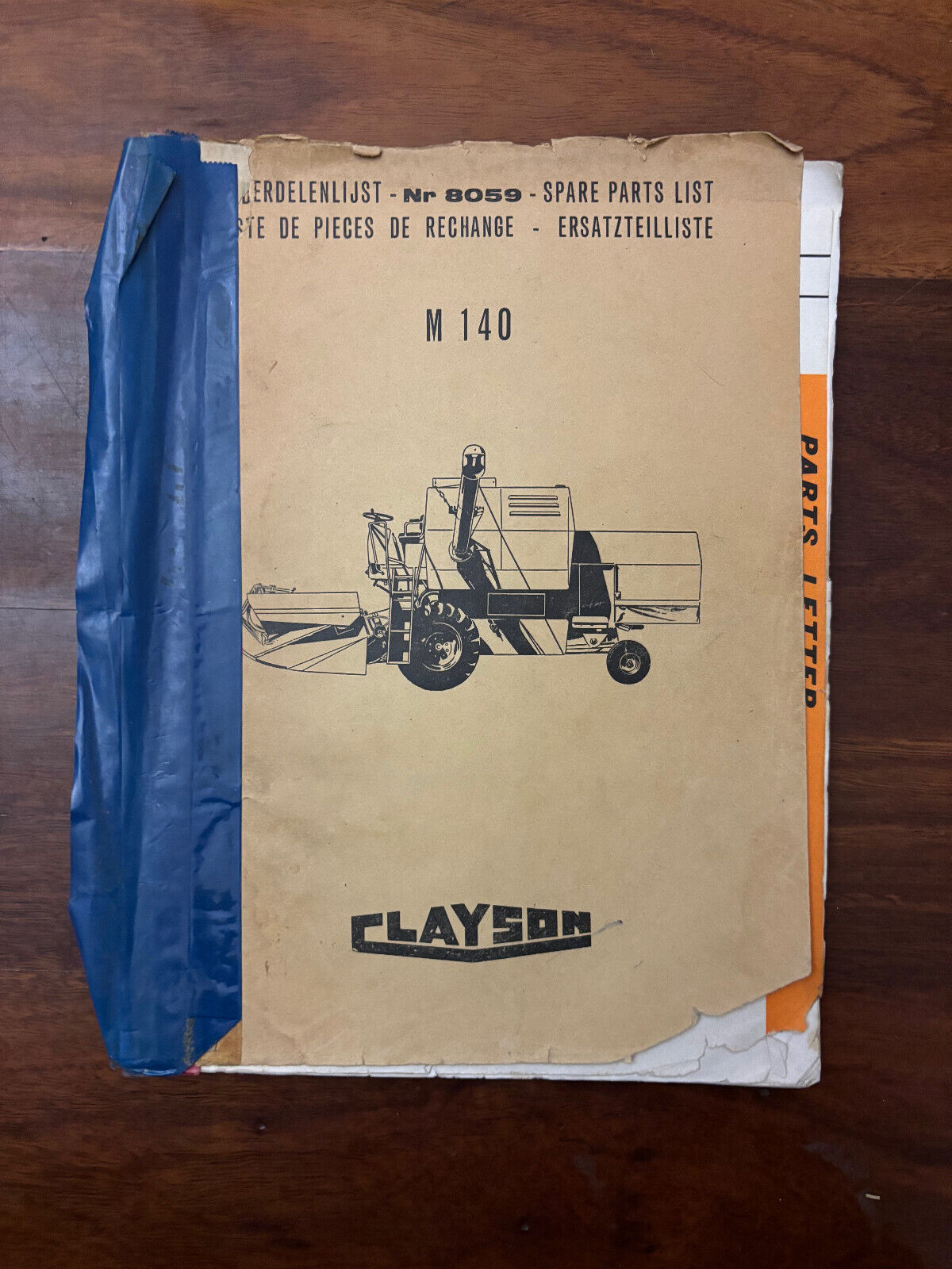 Clayson M140 Manual NR 8059