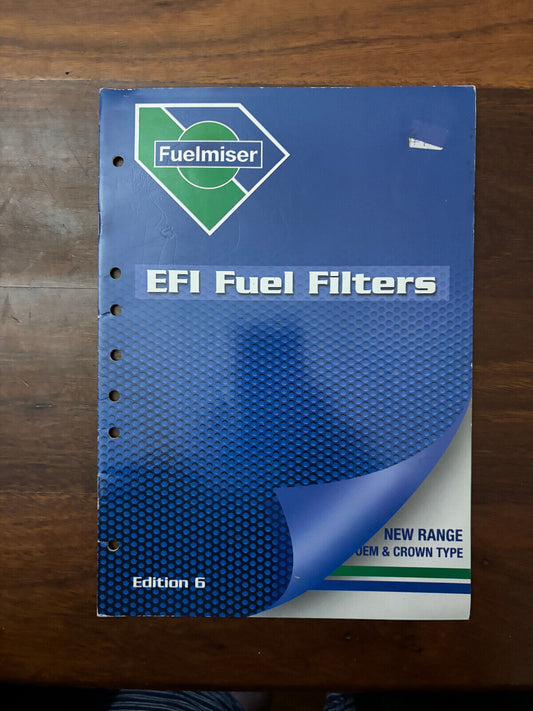 Fuelmiser EFI Fuel Filters Edition 6 NEW RANGE OEM & CROWN TYPE