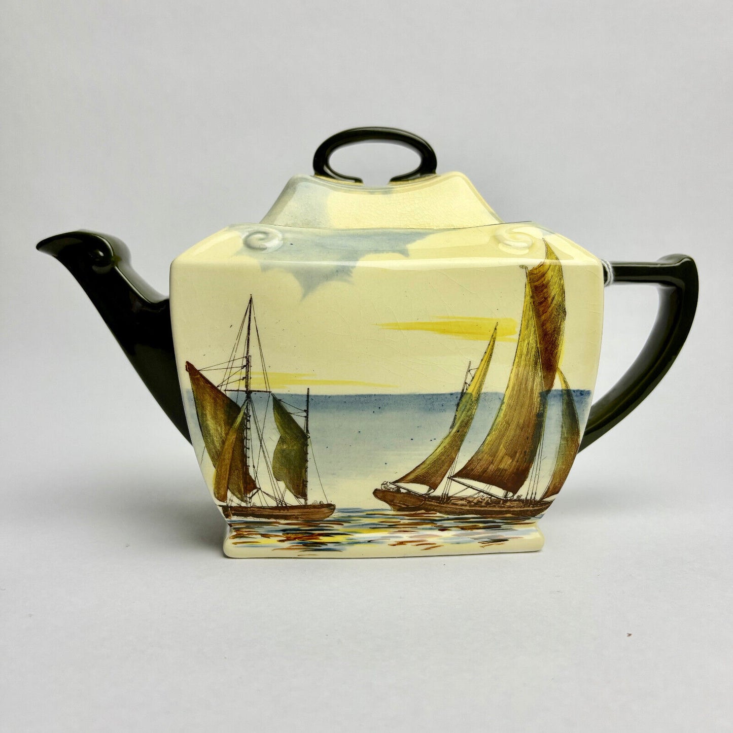 Royal Doulton Series Ware Sailboats Teapot
