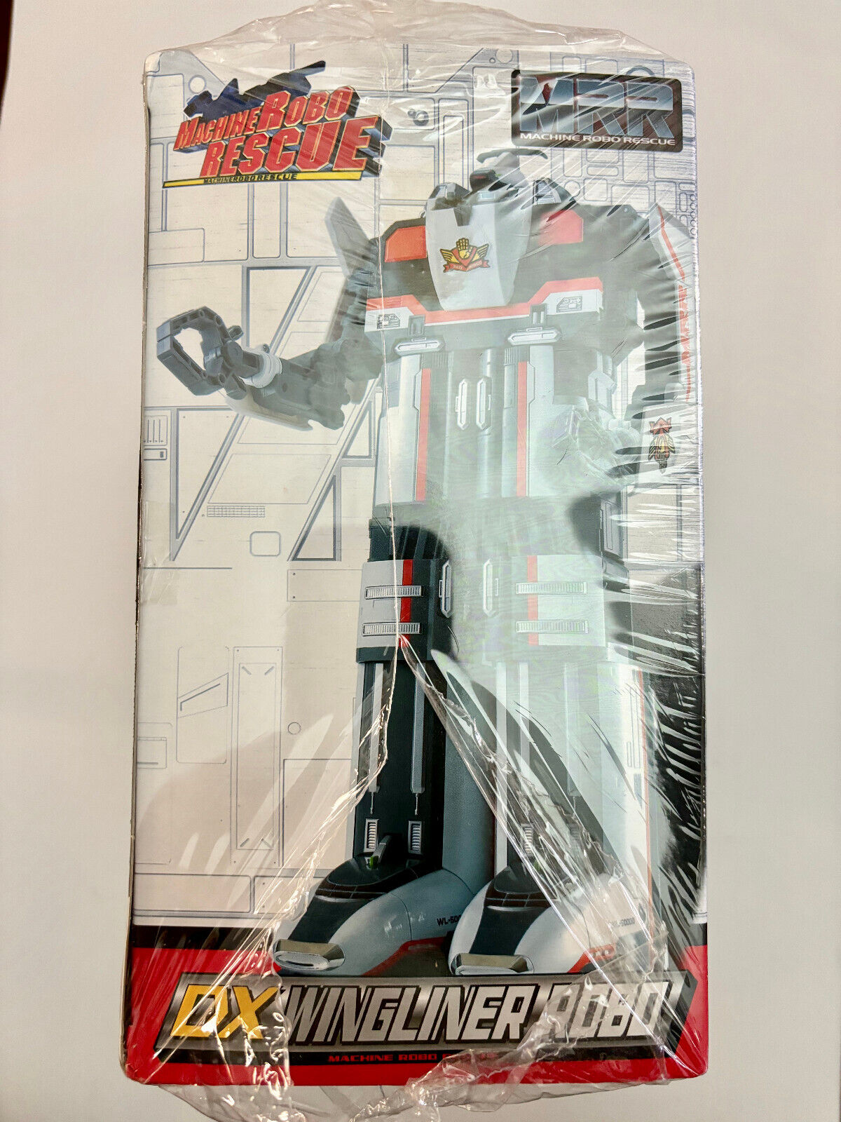 Bandai MACHINE ROBO RESCUE RED WINGS DX WING LINER ROBO