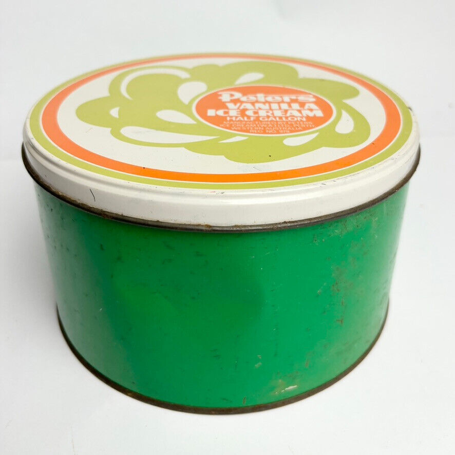 Vintage Peters Ice Cream Tin