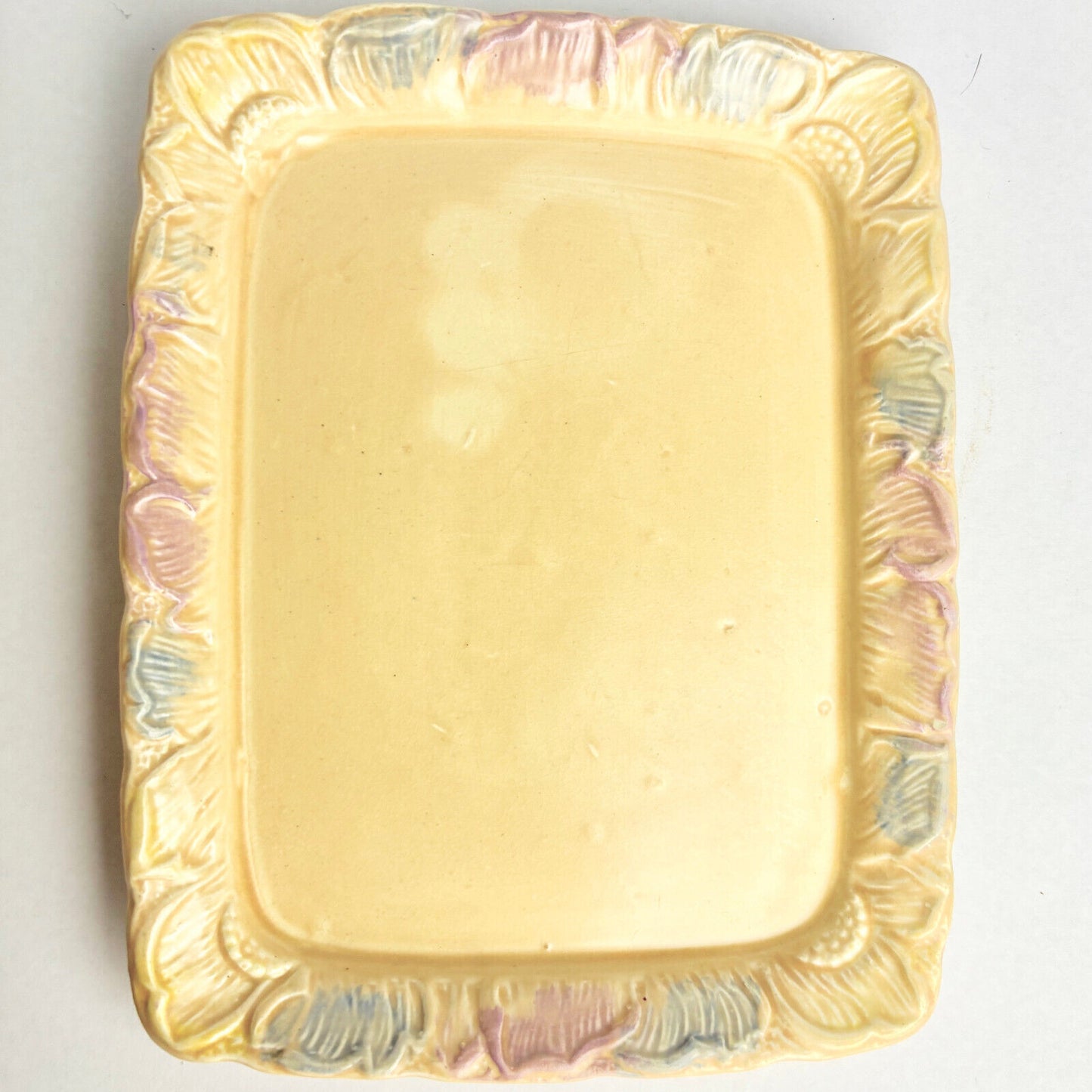 Kensington Ware Majolica Cheese Dish and Cover
