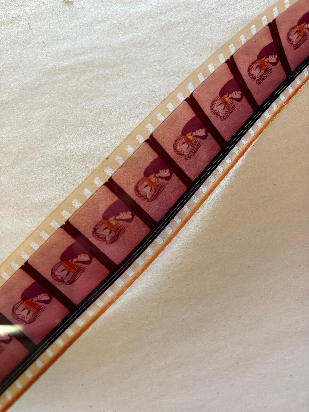 VINTAGE DONALD DUCK 35mm FILM REEL CARTOON 1940 Truant Officer Fire Chief