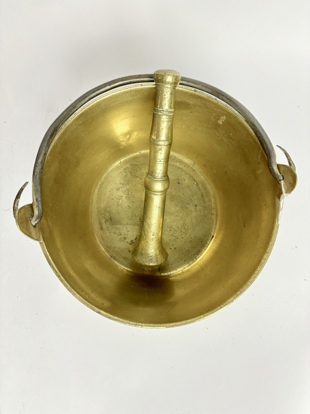 VINTAGE BRASS CHEMIST’S PESTLE & MORTAR