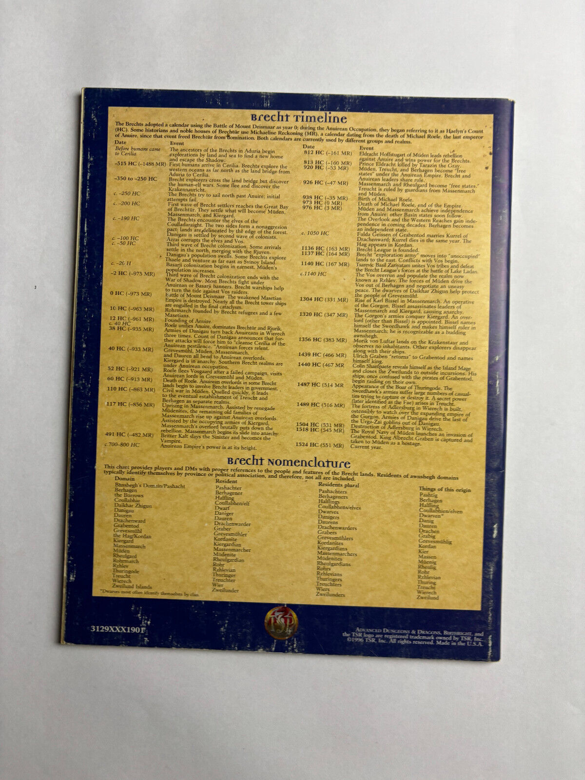 Birthright: Havens of the Bay by Ed Stark (book only)